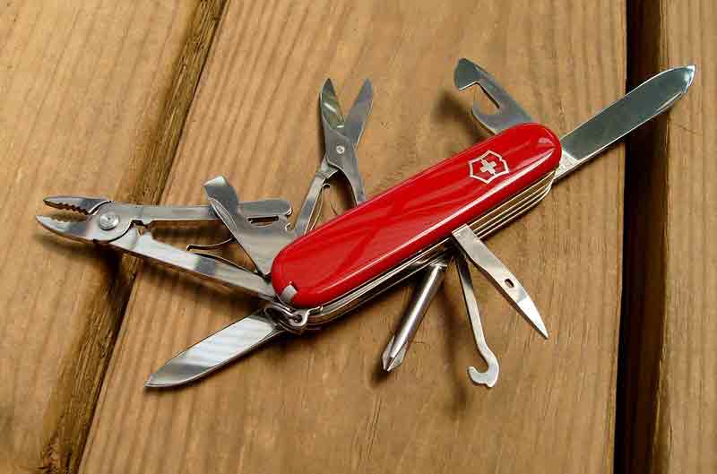 Swiss Army Knife Positives and Negatives